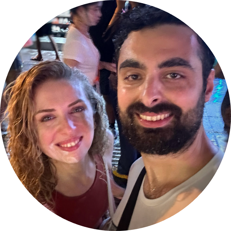 Gizem and Serdar, the couple behind Mind the Map